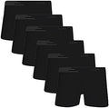 Kit 6 Cuecas Boxer Lupo Microfibra Poliamida Sem Costura Adulto Masculino