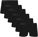 Kit 6 Cuecas Boxer Lupo Microfibra Poliamida Sem Costura Adulto Masculino