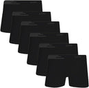 Kit 6 Cuecas Boxer Lupo Microfibra Poliamida Sem Costura Adulto Masculino