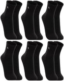 Kit 6 Pares Meias Lupo 3245 Cano Médio Algodão - Sortido