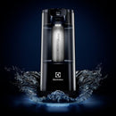 Purificador de Água Gelada Fria e Natural Elétrico Compacto Eletronico placa Electrolux Filtro refil 6 meses ou 3000l Painel Touch Bivolt Grafite PE12G