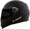Capacete Ls2 Ff358 Monocolor Preto Fosco 61/Xl