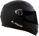 Capacete Ls2 Ff358 Monocolor Preto Fosco 61/Xl