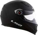 Capacete Ls2 Ff358 Monocolor Preto Fosco 61/Xl
