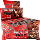 Integralmedica - Barra de Proteína Whey Protein Crisp Bar Ovomaltine - Snack Proteíco - Pré e Pós-Treino - 12 Unidades