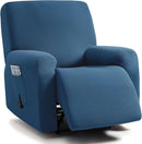 ULTICOR Sofá Reclinável Jacquard com Design Retrô, 2 Lugares, Lavável, Verde