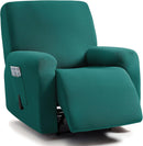 ULTICOR Sofá Reclinável Jacquard com Design Retrô, 2 Lugares, Lavável, Verde