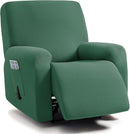 ULTICOR Sofá Reclinável Jacquard com Design Retrô, 2 Lugares, Lavável, Verde