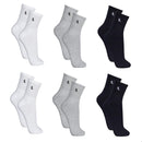 Kit 6 Pares Meias Lupo 3245 Cano Médio Algodão - Sortido