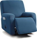 ULTICOR Sofá Reclinável Jacquard com Design Retrô, 2 Lugares, Lavável, Verde